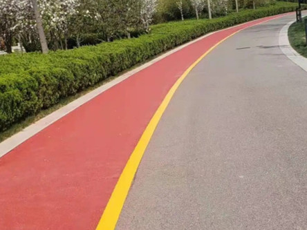 启东小区沥青路面改色
