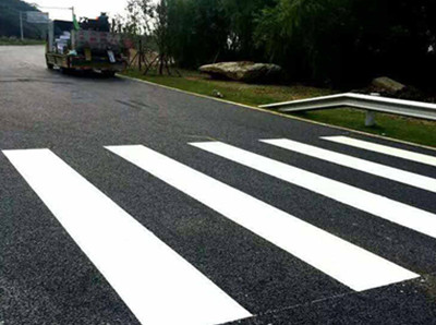 启东马路人行道划线