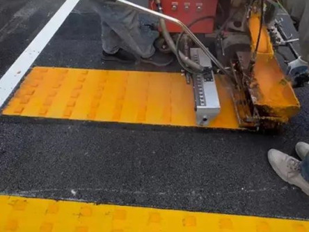 启东道路减速划线